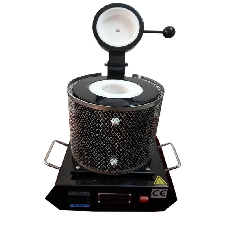 Small Volume Silver / Gold Melting Furnace For Jewelry Casting 2.1KW