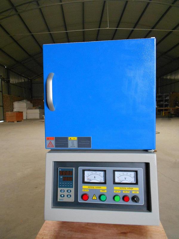 4.5L Box Electric Forced Air Furnace , 1800C Vacuum Muffle Ovens Laboratory