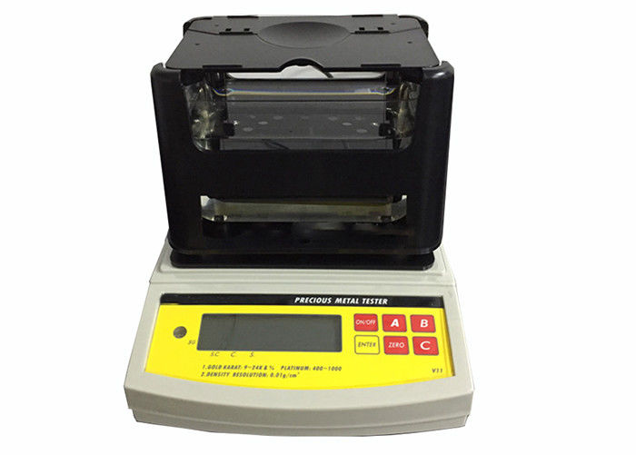 LightWeight Mini Gold Silver Purity Testing Machine , Portable Mixed