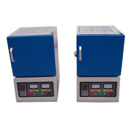 High Temperature Dual Chamber Furnace , Lab Testing Mini Small Electric Furnace