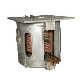 Metal Scrap Induction Melting Furnace 150KG Capacity For Iron / Copper / Steel